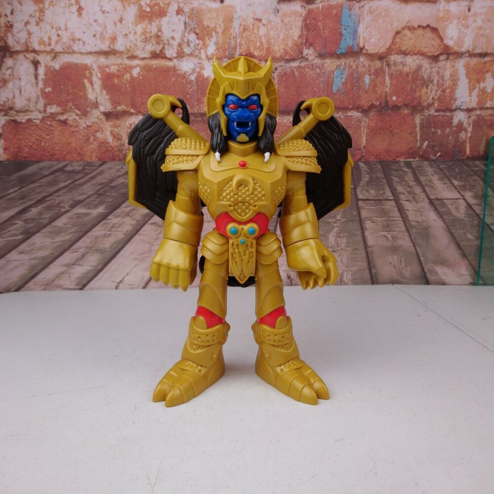 Fisher Price Imaginext Power Ranger Goldar 11" Action Figure Playset - Picture 6 of 7